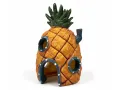Domek ananas 8x8x13cm - dekoracja do akwarium i terrarium ATD – kora korkowa, kryjówka i