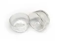 Mała miska szklana do terrarium - Glass Bowl S – miska / poidło do terrarium dla gadów