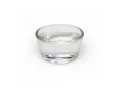 Mała miska szklana do terrarium - Glass Bowl S – miska / poidło do terrarium dla gadów