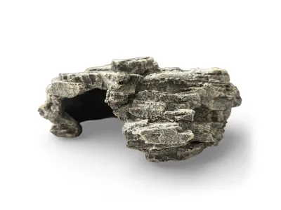 Jaskinia do terrarium dla gadów Grey Granite Cave L 26,5x18,5x10,5cm ATD