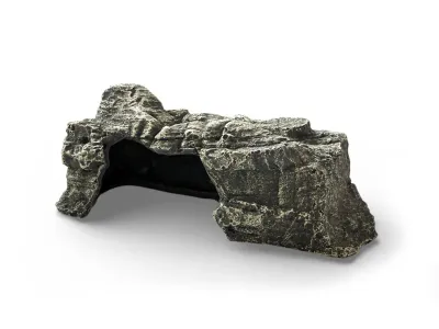 Jaskinia do terrarium dla gadów Grey Granite Cave S 19x10,5x7,5cm ATD