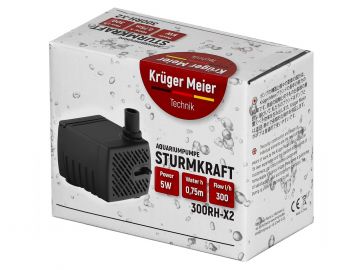 Pompa wody do fontann Kruger Meier Sturmkraft 300RH-X2 5W 22,99 zł