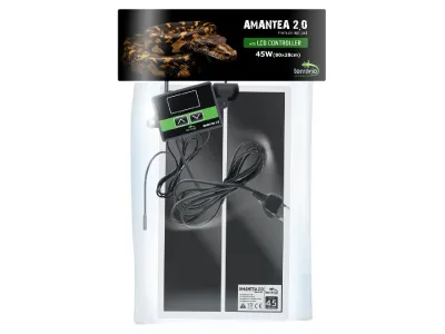 Mata grzewcza do terrarium Amantea 45W z termostatem 80x28 cm