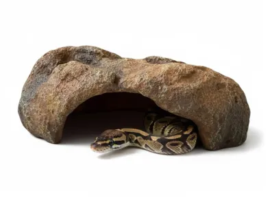 Jaskinia do terrarium  L 27x22,5x10cm kryjówka dla jaszczurki i węża