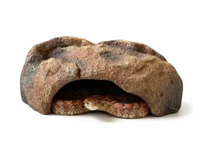 Jaskinia do terrarium  XL 30,5x26,5x11cm kryjówka dla jaszczurki i węża