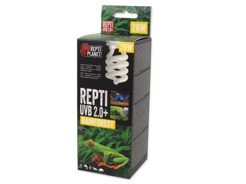 Żarówka UVB 2.0 26W świetlówka kompaktowa do terrarium Repti Planet 79,99 zł