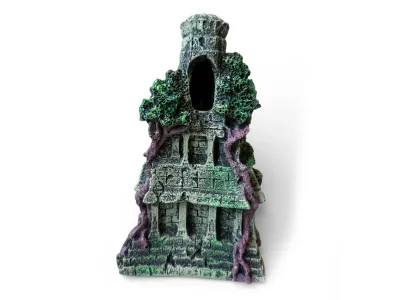 Świątynia Buddy do akwarium i terrarium 25 cm – kryjówka dla ryb, pająków i gadów