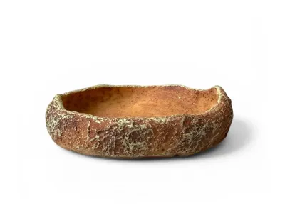 Mała piaskowa miseczka do terrarium XS 6 cm – na wodę i pokarm