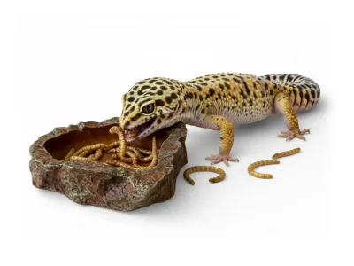 Mała piaskowa miseczka do terrarium S 10cm – na wodę, pokarm czy witaminy