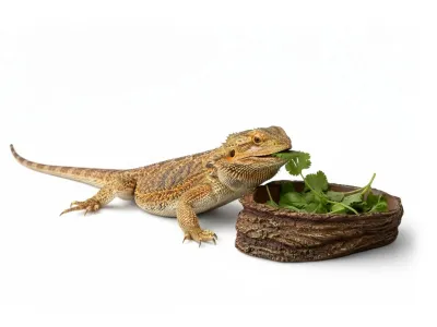 Piaskowa miska do terrarium M 12,5 cm – na wodę i pokram dla gadów i płazów