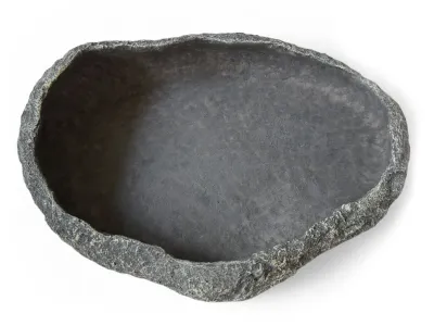 Basen grafitowy do terrarium XXL 40x30x10cm – duża miska dla węży i jaszczurek ATD