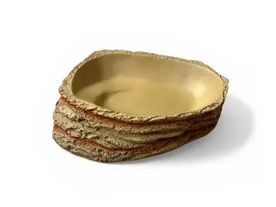 Miska do terrarium Canyon M 12,5 cm – na wodę i pokram dla gadów i płazów