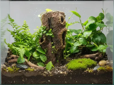 Kryjówka do terrarium pień drzewa L 27x13x8cm ATD