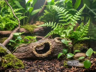 Kryjówka do terrarium pień drzewa L 27x13x8cm ATD