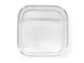 Miska szklana kwadratowa do terrarium 6x6x2cm - Glass Bowl Square