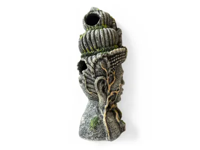Dekoracja do akwarium i terrarium Buddha Head 17,5x13x26,5cm ATD