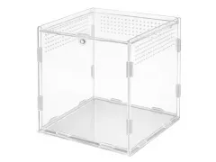 Terrarium akrylowe dla skakunów, modliszek – MicroAir Hab z wentylacją 2