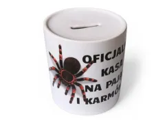 Skarbonka ceramiczna dla miłosnika terrarystyki - wielokrotnego użytku