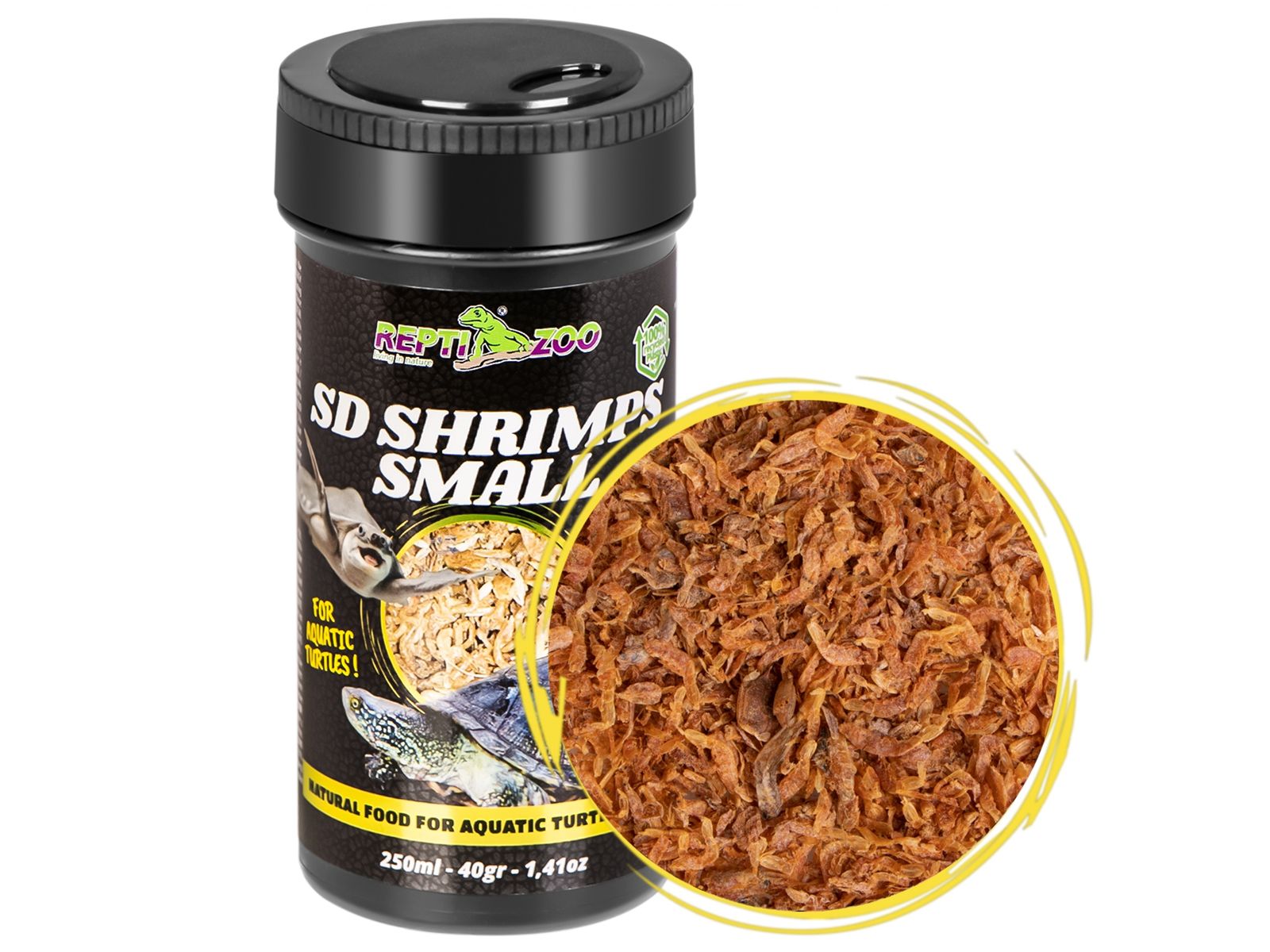 Krewetki półmiękkie dla gadów i płazów Semi Dry Shrimps S 250ml Repti-Zoo 19,99 zł