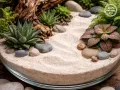 Naturalny piasek do terrarium kremowy 1kg – dla agamy i gekona