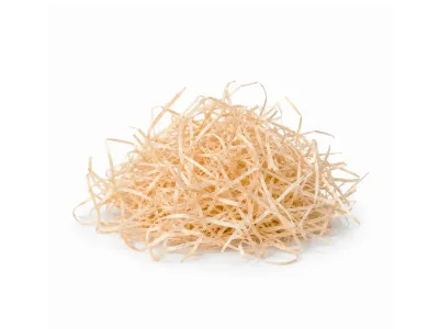 Wełna drzewna naturalna 50g – wypełniacz do hodowli muszek i modliszek