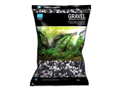 Podłoże do akwarium Aqua Excellent Gravel 4–8 mm biało-czarne