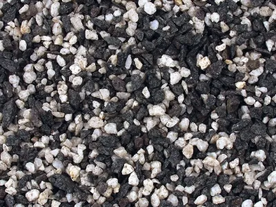 Podłoże do akwarium Aqua Excellent Gravel 4–8 mm biało-czarne