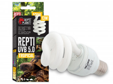 Żarówka UVB 5.0 13W świetlówka kompaktowa do terrarium Repti Planet 69,00 zł