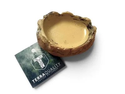 Miska do terrarium na wodę i pokarm TerraBowl S