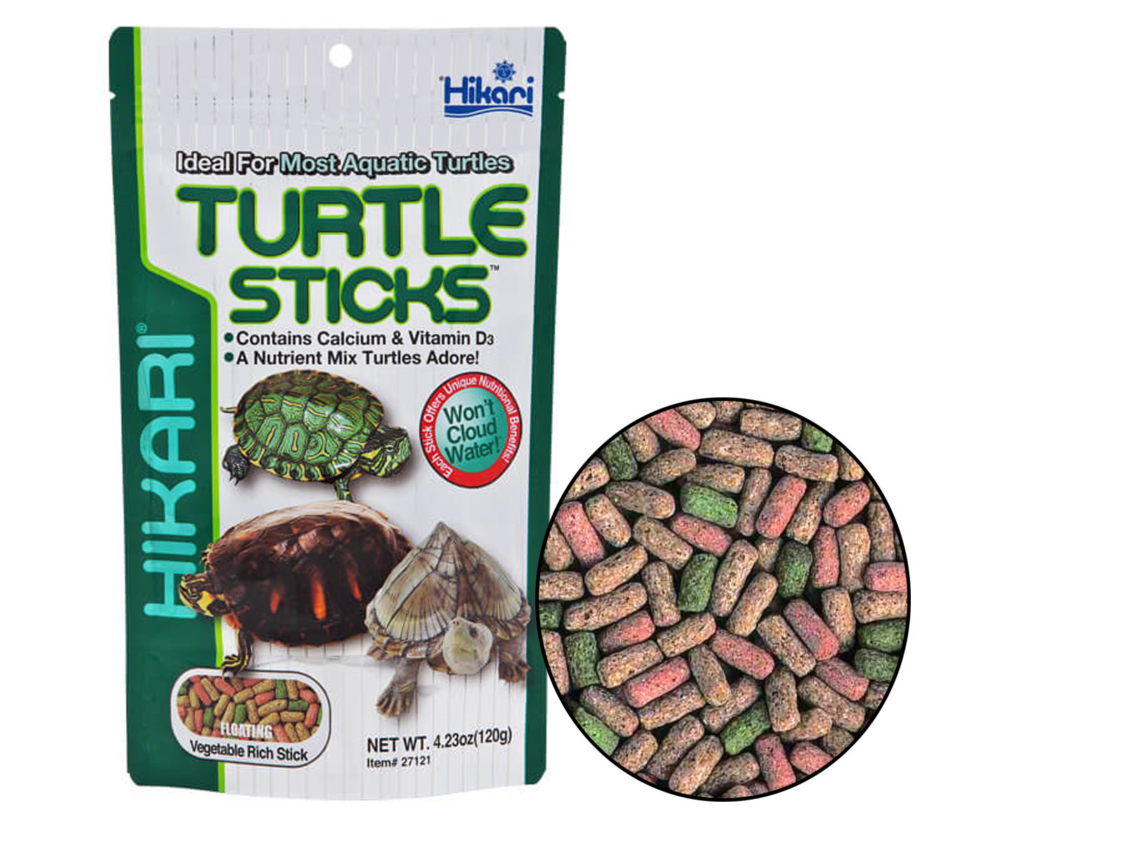 Turtle Sticks pokarm dla żółwi wodnych Hikari 120g 29,99 zł