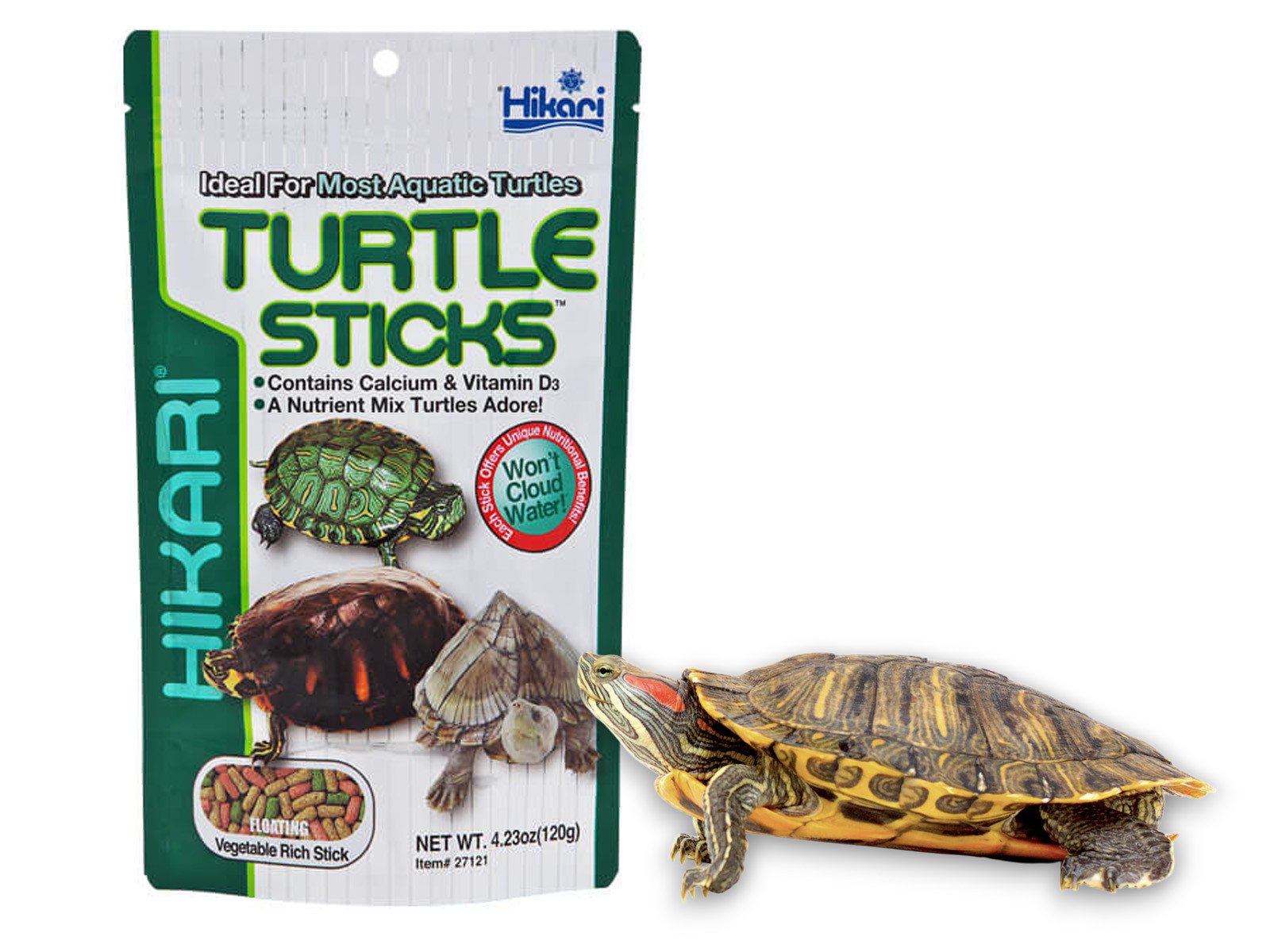 Turtle Sticks pokarm dla żółwi wodnych Hikari 120g 29,99 zł