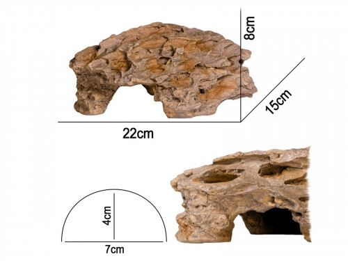 Kryjówka do terrarium 22x15x8cm Dragon Stone M Terrario 56,99 zł