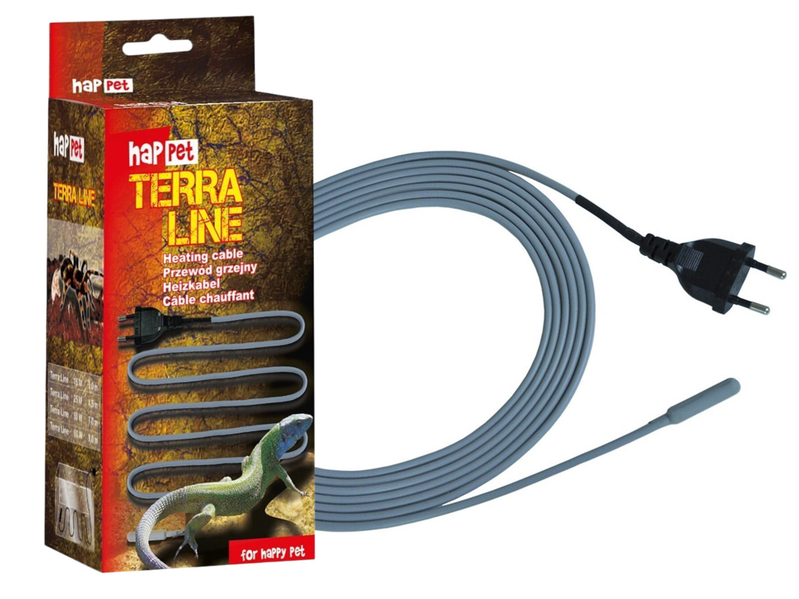 Kabel grzewczy 15W do terrarium - 3m Happet 49,99 zł