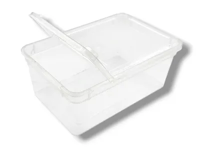 Pojemnik hodowlany BraPlast 1,3L łamana pokrywka - 19x12x7,5 10,00 zł