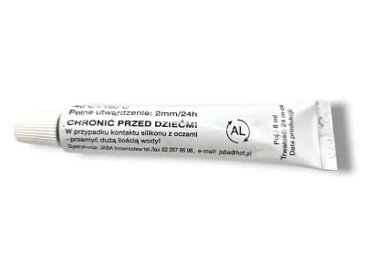Silikon terrarystyczny / akwarystyczny 8ml CZARNY 5,90 zł